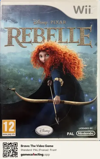Brave: The Video Game Nintendo Wii, France box front