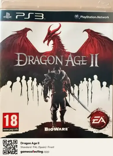 Dragon Age II PlayStation 3, Spain box front