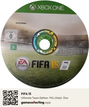FIFA 15 Xbox One, PAL disc