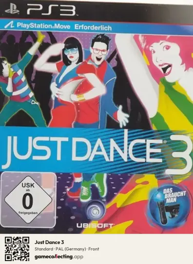 Just Dance 3 PlayStation 3, Germany box front