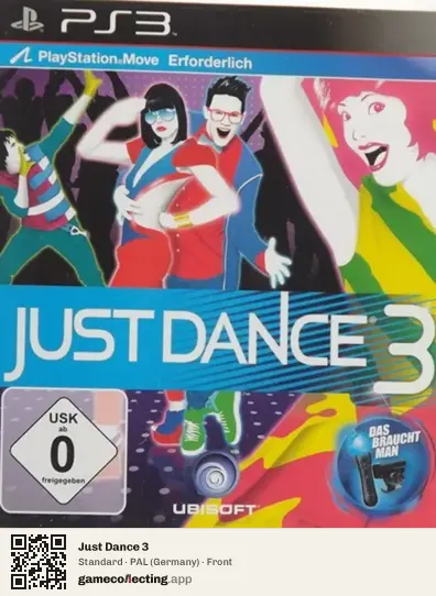 Just Dance 3 PlayStation 3, Germany box front