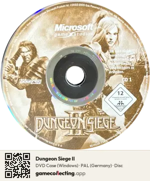 Dungeon Siege II Computer, PAL disc