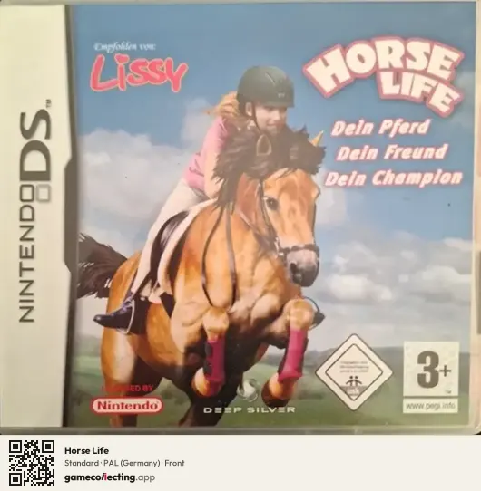 Horse Life Nintendo DS, Germany box front