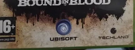 Call of Juarez: Bound in Blood, the PEGI square on its front