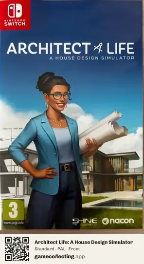 Architect Life: A House Design Simulator Nintendo Switch, PAL box front