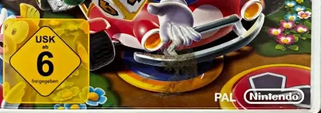 Mario Party 9, the USK square on its front