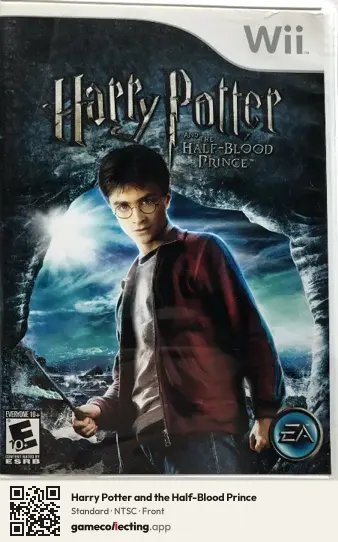 Harry Potter and the Half-Blood Prince Nintendo Wii, NTSC box front