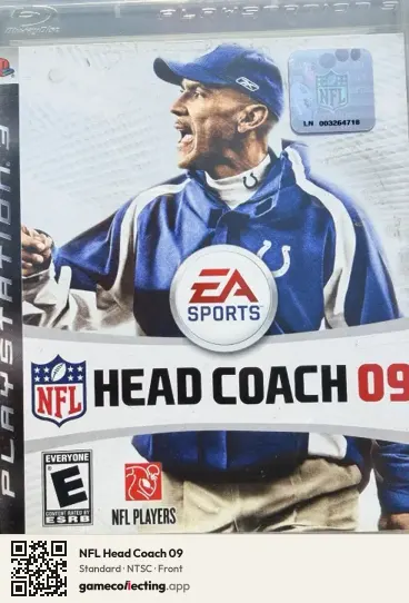NFL Head Coach 09 PlayStation 3, NTSC box front