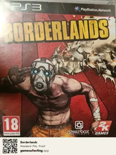 Borderlands PlayStation 3, PAL box front