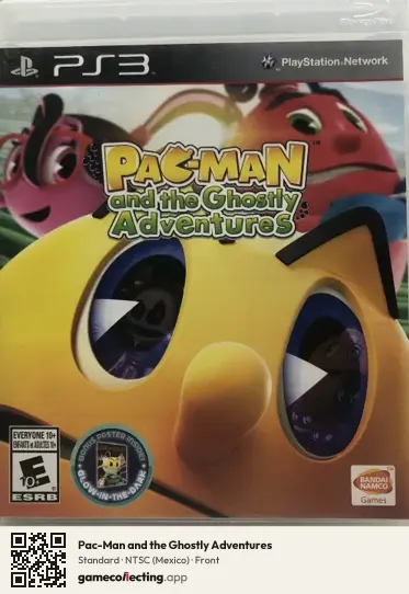 Pac-Man and the Ghostly Adventures PlayStation 3, Mexico box front