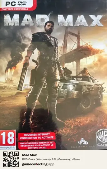 Mad Max Computer, Germany box front