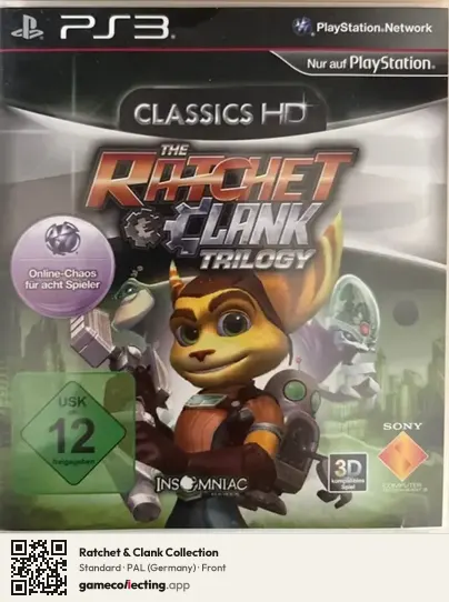Ratchet & Clank Collection PlayStation 3, Germany box front