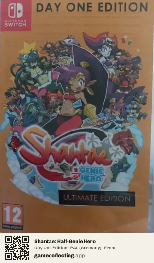 Shantae: Half-Genie Hero Nintendo Switch, Germany box front