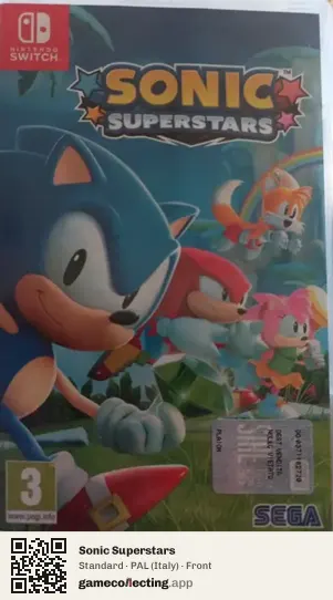 Sonic Superstars Nintendo Switch, Italy box front