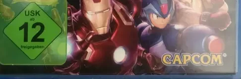 Marvel vs. Capcom: Infinite, the USK square on its front