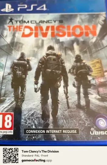 Tom Clancy's The Division PlayStation 4, PAL box front