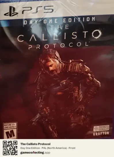 The Callisto Protocol PlayStation 5, North America box front