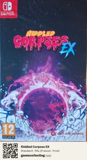 Riddled Corpses EX Nintendo Switch, France box front