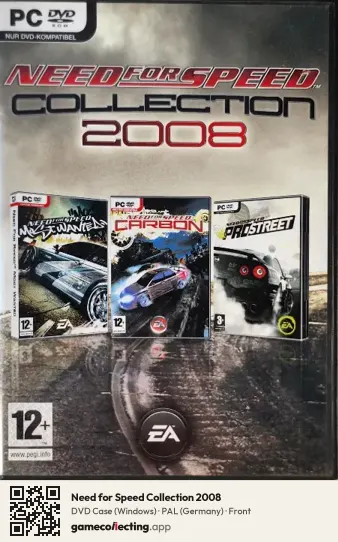 Need for Speed Collection 2008 Computer, Germany box front