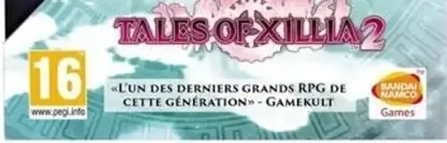 Tales of Xillia, the PEGI square on its front