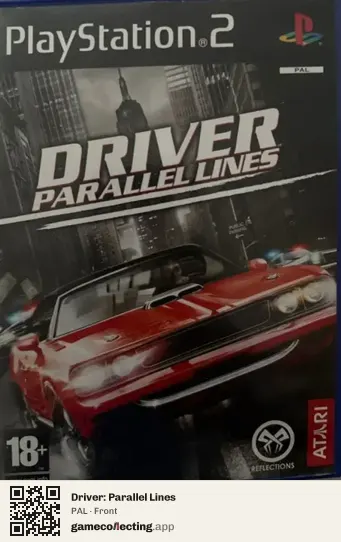 Driver: Parallel Lines PlayStation 2, PAL box front