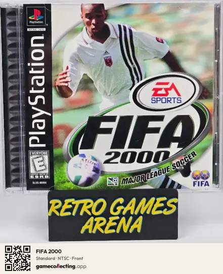 FIFA 2000 PlayStation, NTSC box front