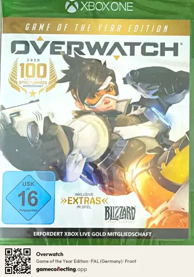 Overwatch Xbox One, Germany box front