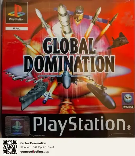 Global Domination PlayStation, Spain box front