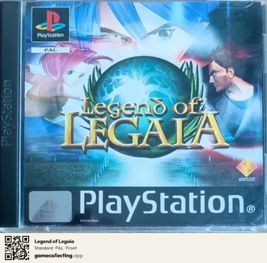 Legend of Legaia PlayStation, PAL box front
