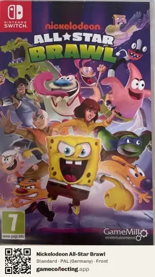 Nickelodeon All-Star Brawl Nintendo Switch, Germany box front