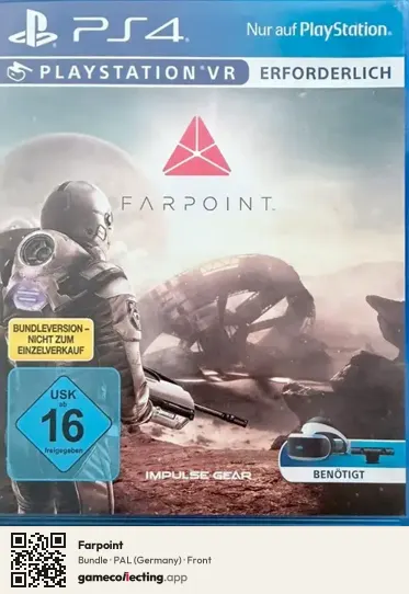 Farpoint PlayStation 4, Germany box front