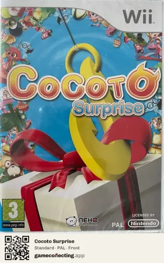 Cocoto Surprise Nintendo Wii, PAL box front