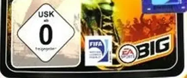 FIFA Street 2, the USK square on its front