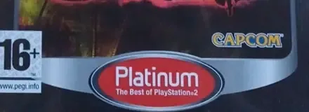 Devil May Cry 2, the PEGI square on its front