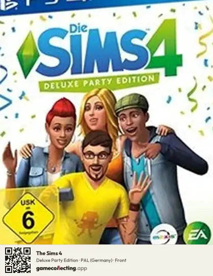 The Sims 4 PlayStation 4, Germany box front
