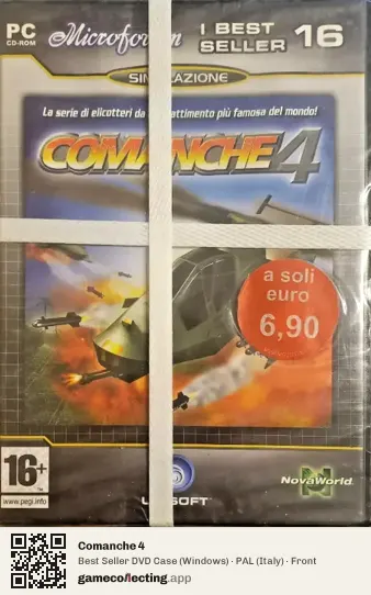 Comanche 4 Computer, Italy box front