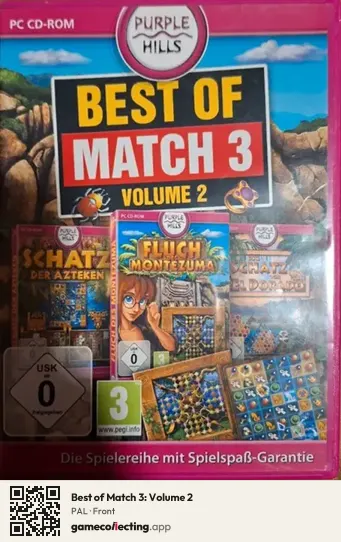 Best of Match 3: Volume 2 Computer, PAL box front