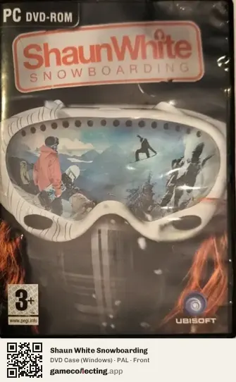 Shaun White Snowboarding Computer, PAL box front