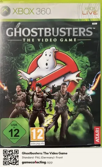 Ghostbusters: The Video Game Xbox 360, Germany box front