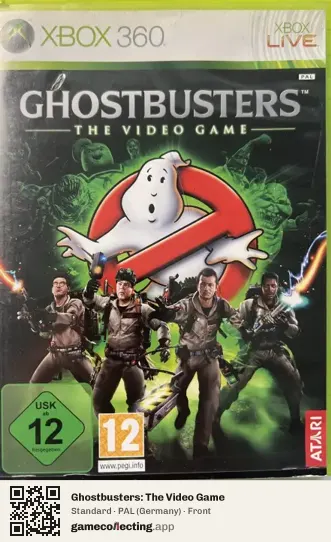 Ghostbusters: The Video Game Xbox 360, Germany box front