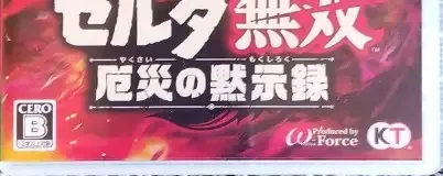Hyrule Warriors: Age of Calamity, the CERO letter on its front