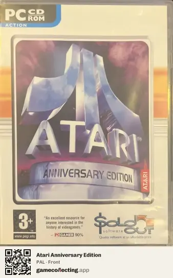 Atari Anniversary Edition Computer, PAL box front