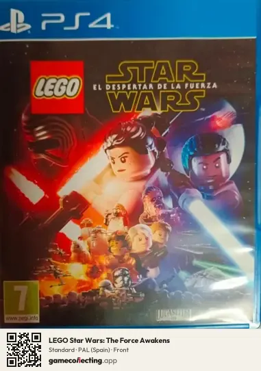 LEGO Star Wars: The Force Awakens PlayStation 4, Spain box front