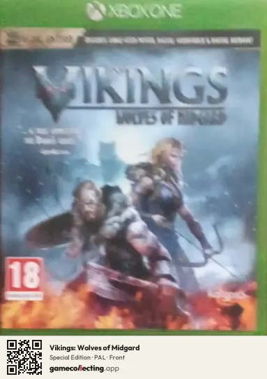 Vikings: Wolves of Midgard Xbox One, PAL box front