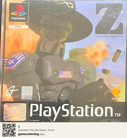 Z PlayStation, Germany box front