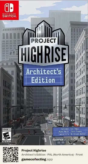 Project Highrise Nintendo Switch, North America box front