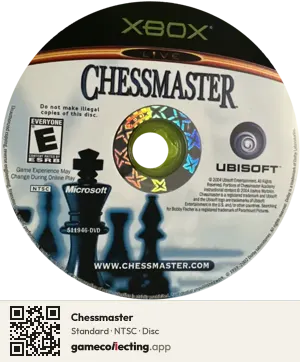 Chessmaster Xbox, NTSC disc