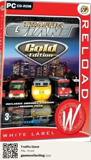 Traffic Giant Computer, PAL box front