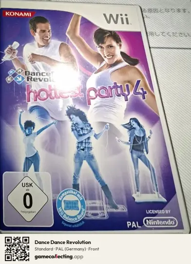 Dance Dance Revolution Nintendo Wii, Germany box front