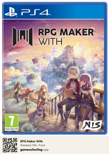 RPG Maker With PlayStation 4, PAL box front